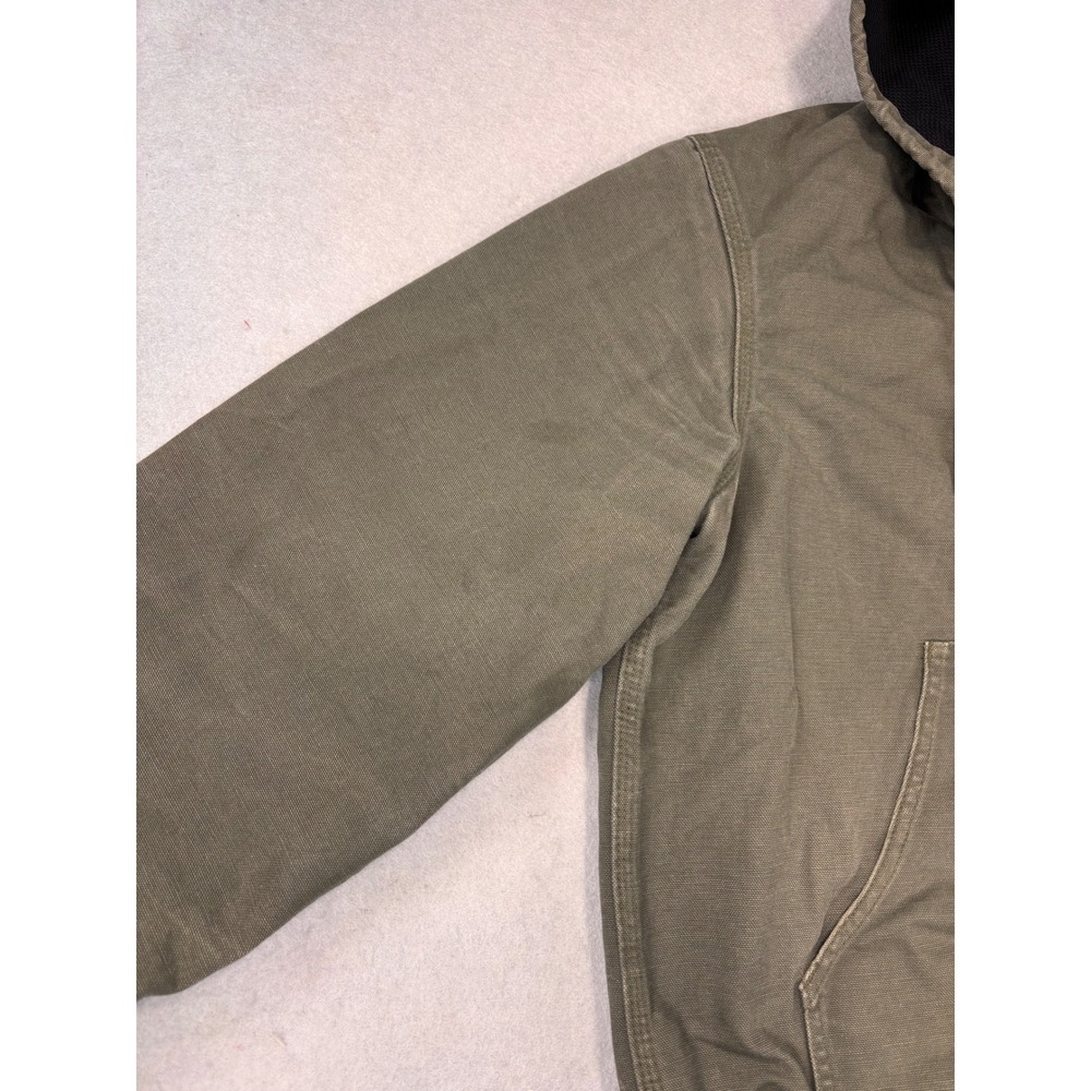 Vintage Carhartt Jacket Olive green Made In USA Size Large RN# 14806 Y2K - Picture 9 of 12